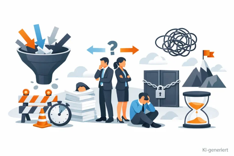 5 Ursachen für Entscheidungsstau im Unternehmen