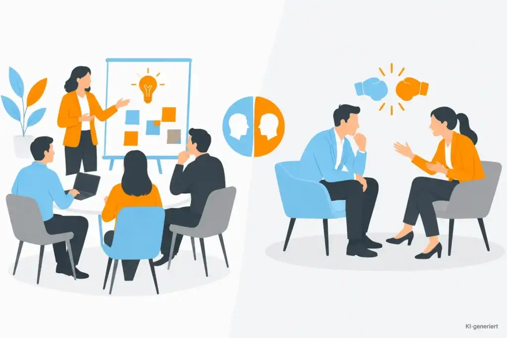 Beratungsworkshop versus Executive Sparring